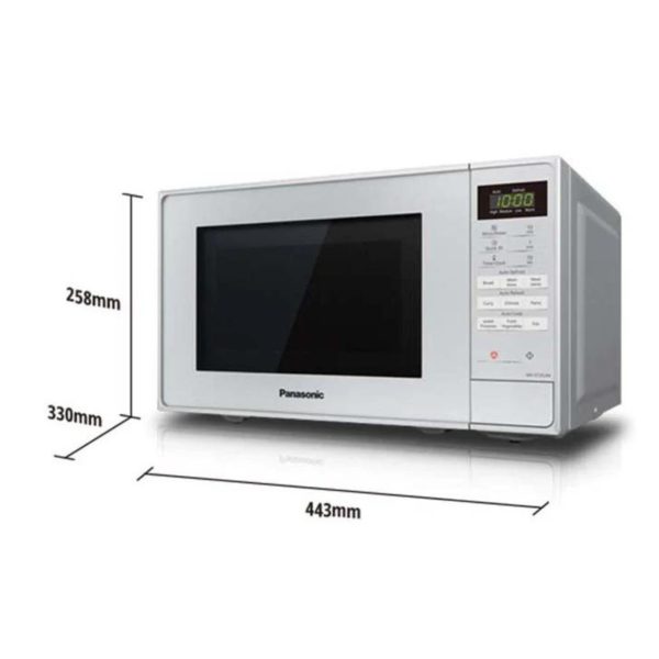 Image presents 20L Silver Microwave Oven NN-ST25JM