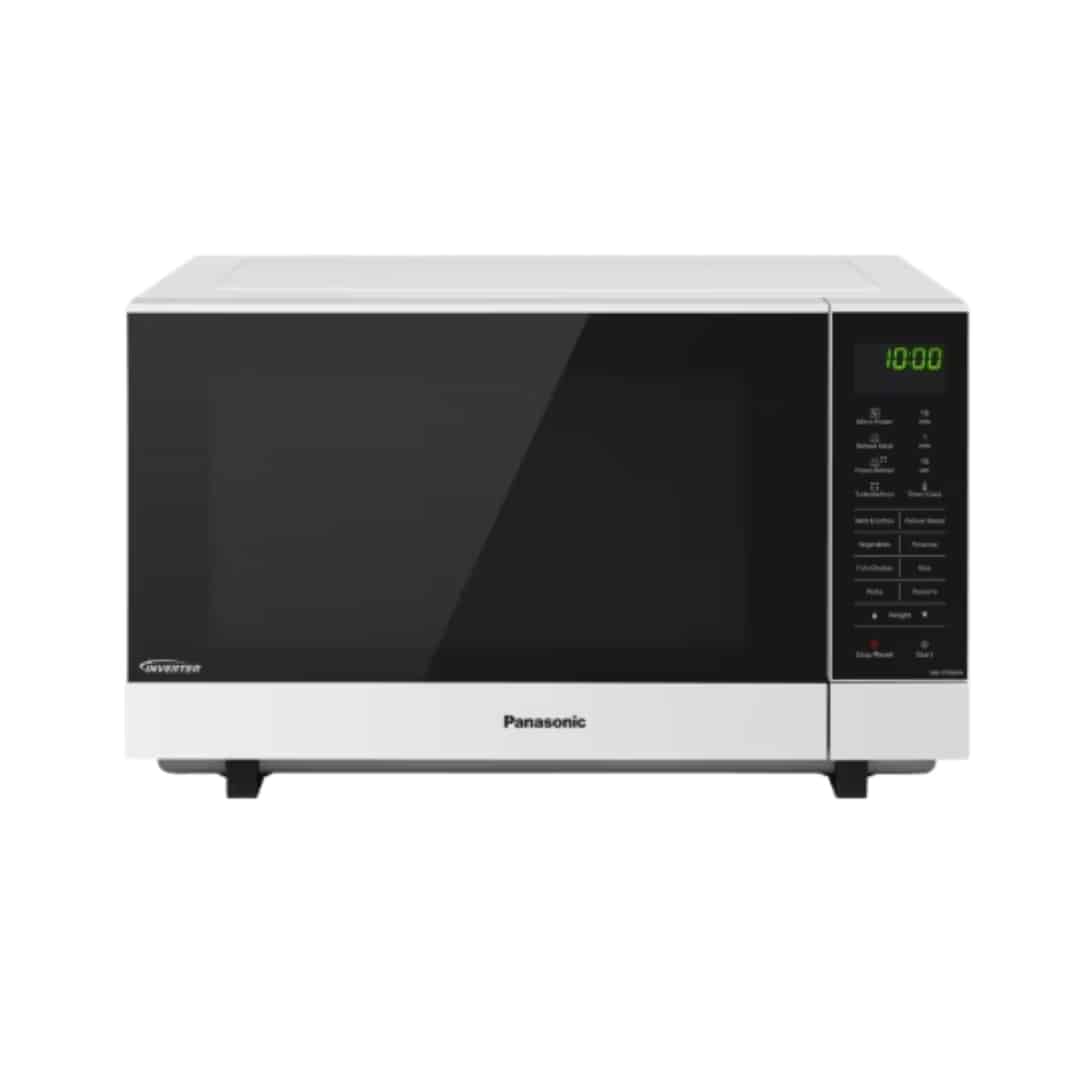 Panasonic-NN-SF564W-Microwave-Refurbished.jpg Panasonic 27L 1000W Flatbed Microwave White NN-SF564W (Refurbished) - Image 1