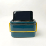 Lumo Living Stainless Steel Double-Deck Lunch Box 1400mL - Blue - Image 4