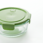 Lumo Living Round Glass Storage - Image 2