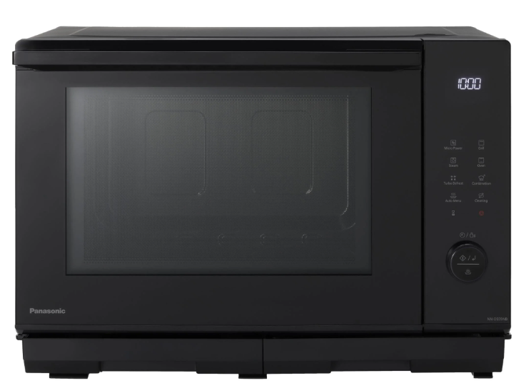 image-0-1.png Panasonic 27L 1000W 4-in-1 Flatbed Convection Microwave Oven Black NN-DS59NB (Refurbished) - Image 1