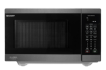 Sharp 26L Flatbed Microwave - Black Stainless SM267FHBS - Image 2