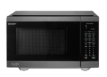 Sharp 26L Flatbed Microwave - Black Stainless SM267FHBS - Image 3